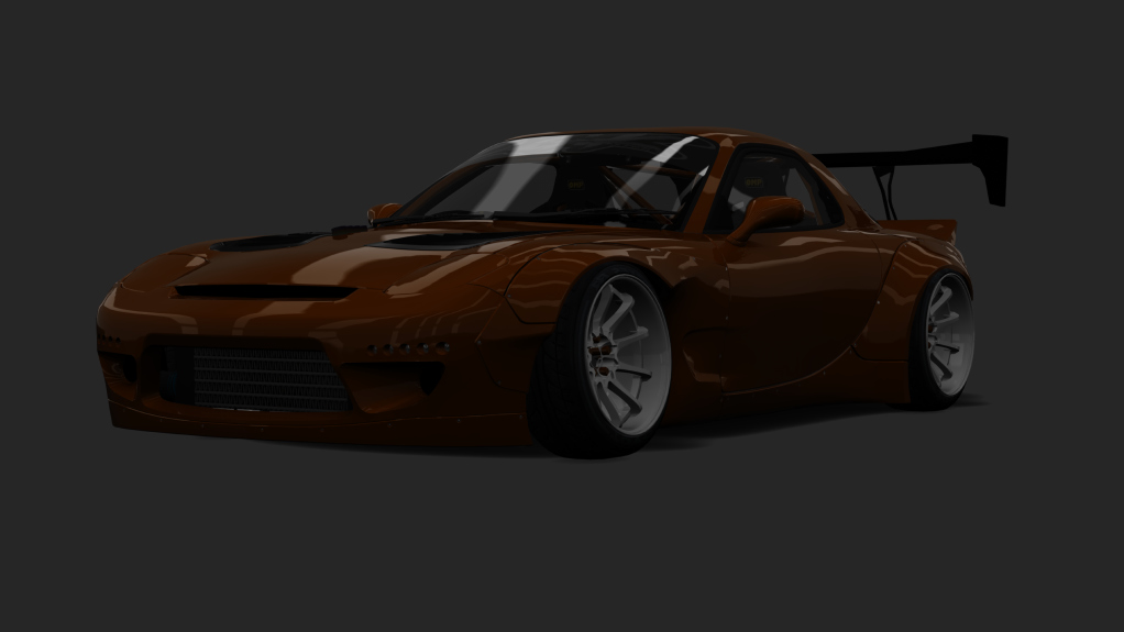 OGK_RX7_97_STREET, skin Orange