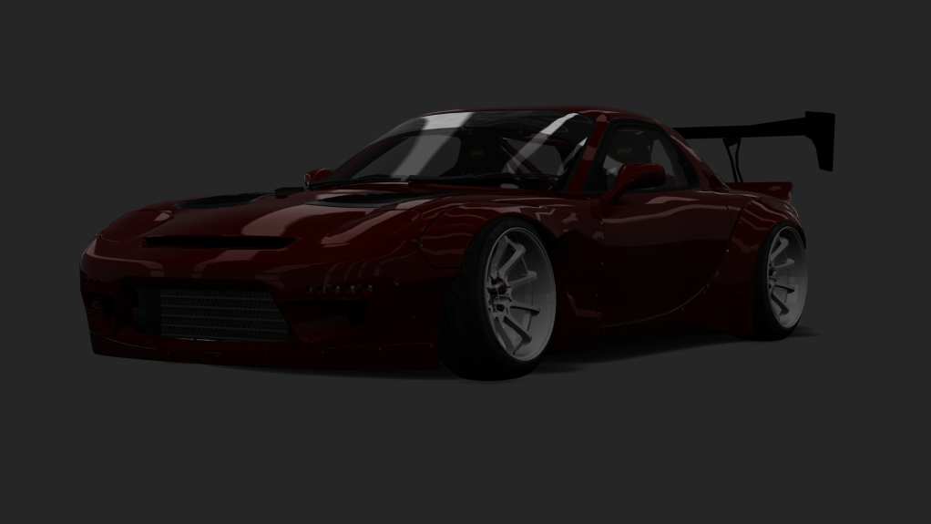 OGK_RX7_97_STREET, skin Red