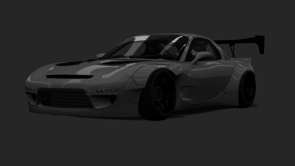 OGK_RX7_97_STREET, skin White