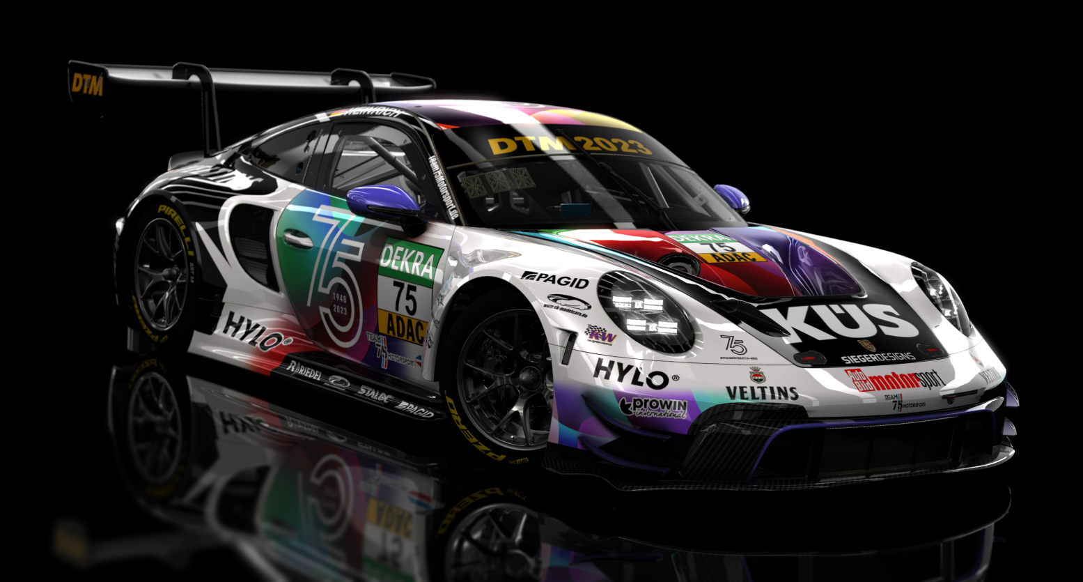ACF GT3 - Porsche 992 GT3 R 2023, skin 2023 DTM Team Bernhard 75