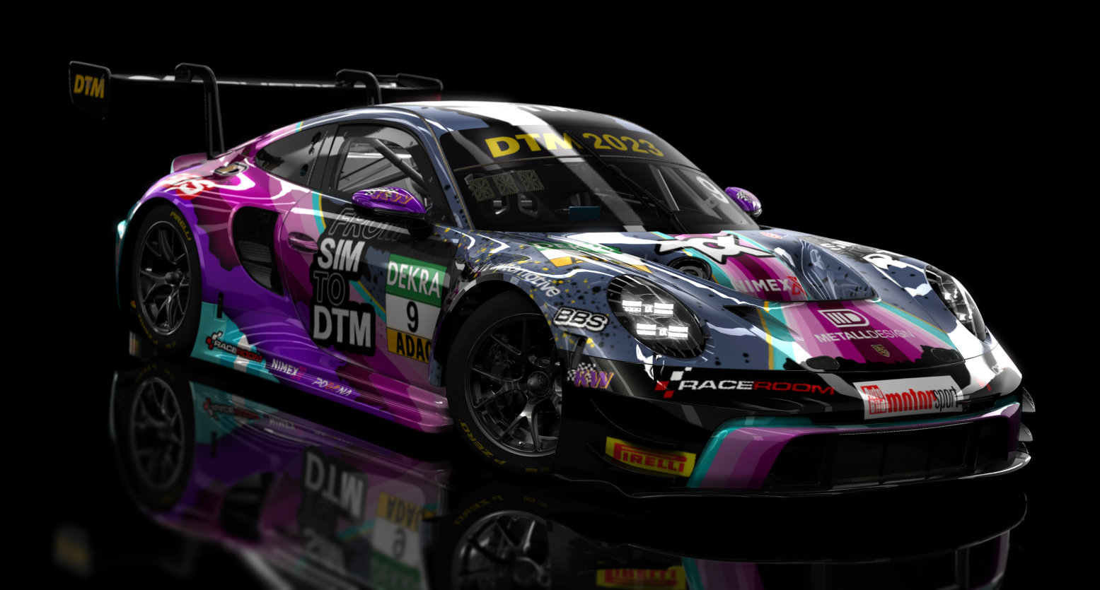 ACF GT3 - Porsche 992 GT3 R 2023, skin 2023 Toksport 9