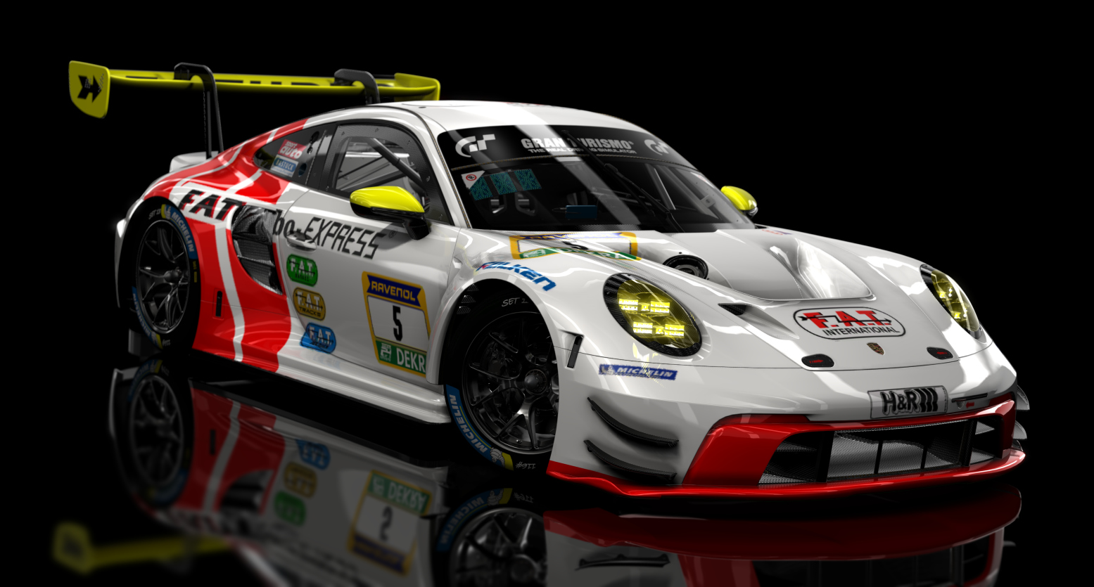 ACF GT3 - Porsche 992 GT3 R 2023, skin 2024 N24 5 Herberth Motorsport