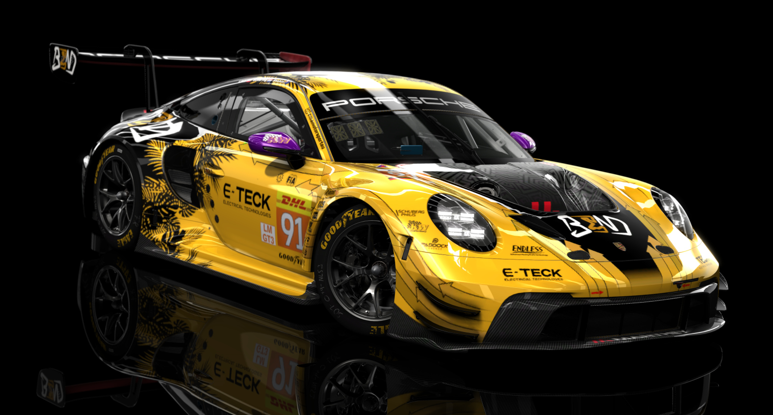 ACF GT3 - Porsche 992 GT3 R 2023, skin 2024 WEC Manthey Purerxcing 91