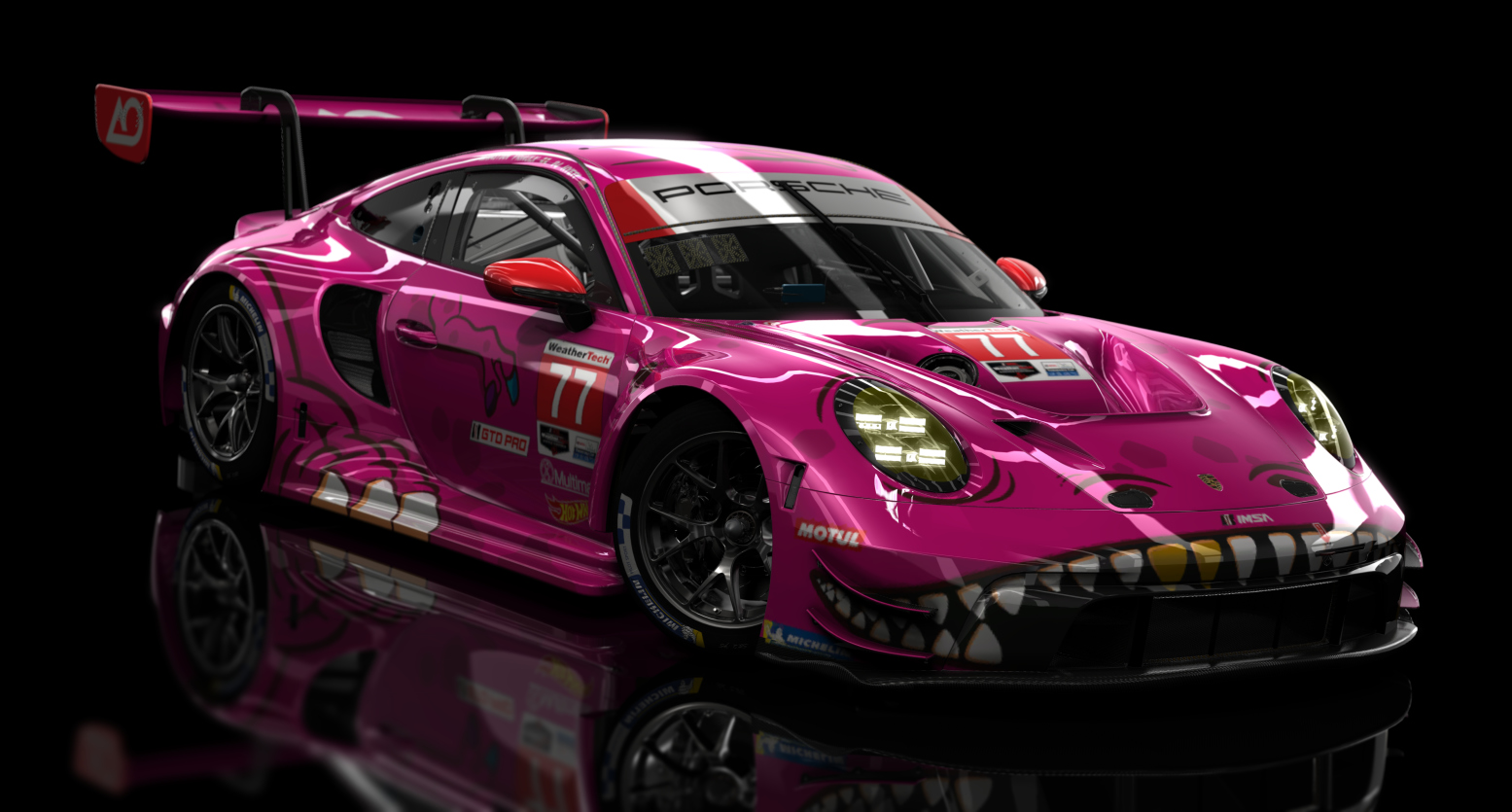ACF GT3 - Porsche 992 GT3 R 2023, skin 77 AO Racing Roxy