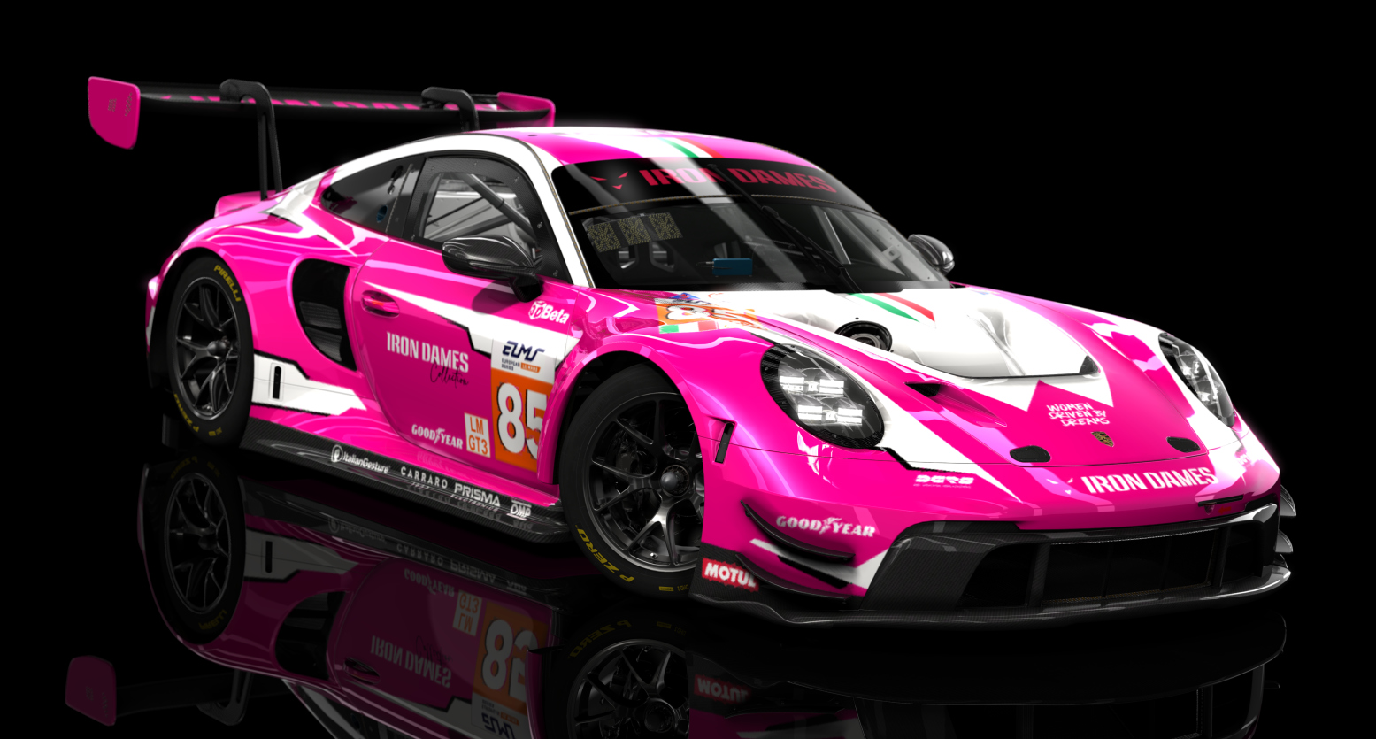 ACF GT3 - Porsche 992 GT3 R 2023, skin 85 Iron Dames