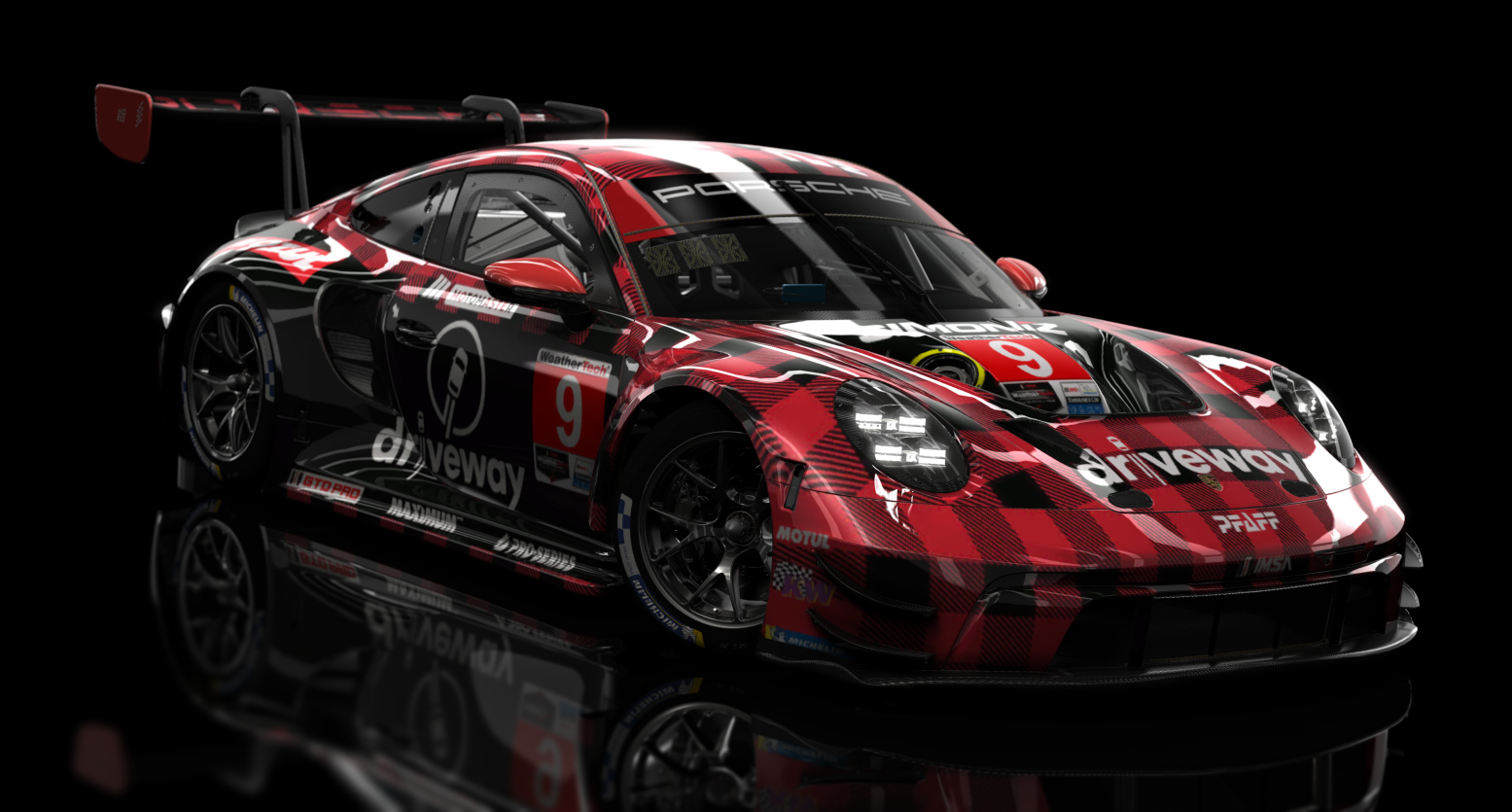 ACF GT3 - Porsche 992 GT3 R 2023, skin 9 Pfaff Motorsport