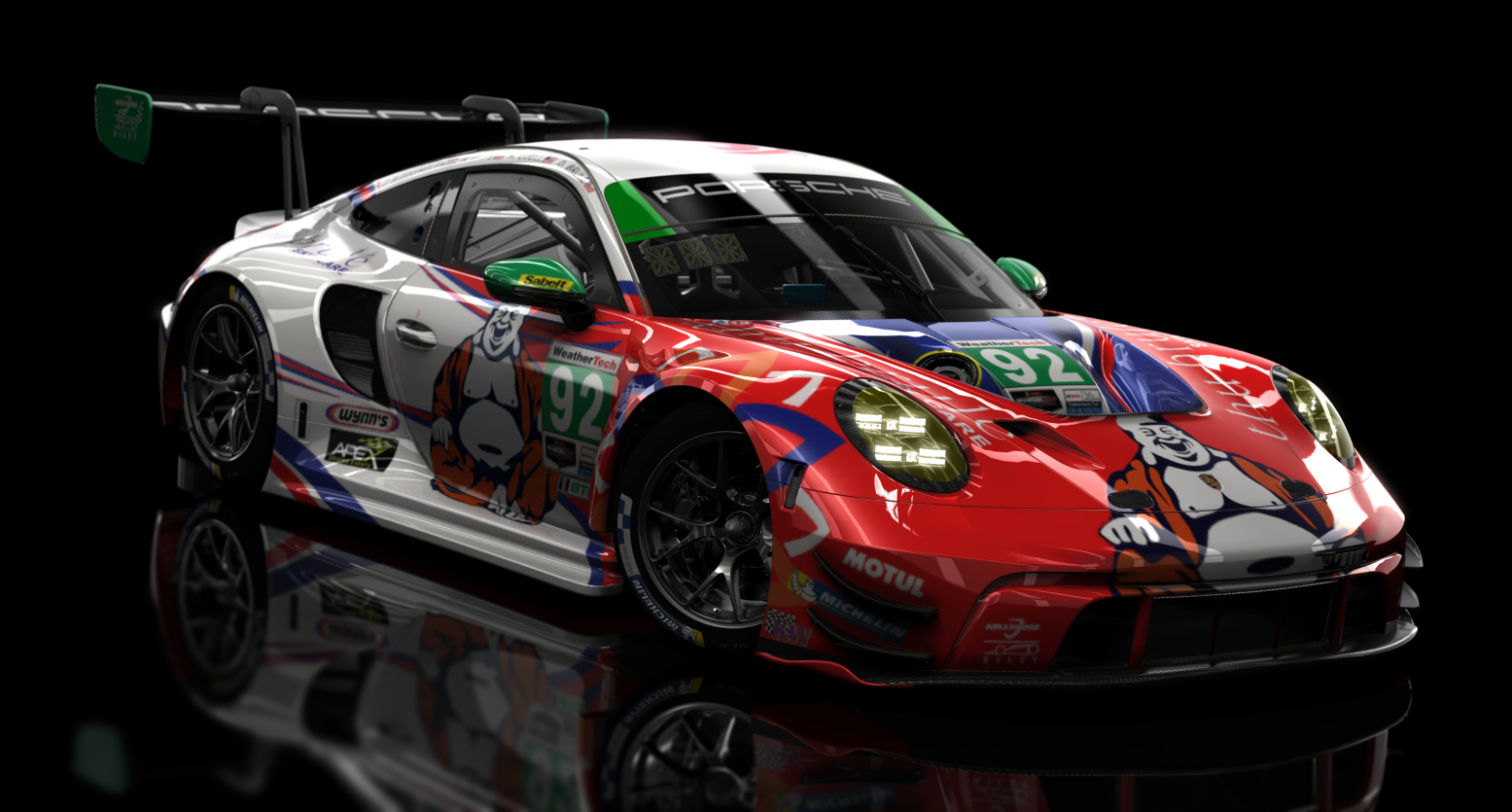 ACF GT3 - Porsche 992 GT3 R 2023, skin 92 Kelly-Moss with Riley
