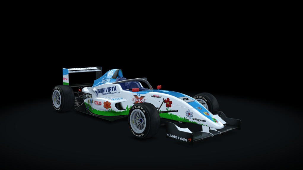 Tatuus FA01 halo, skin Ab-Motorsport