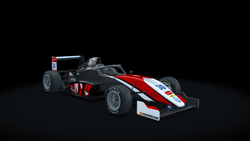 Tatuus FA01 halo, skin F3-14-MaxVerstappen