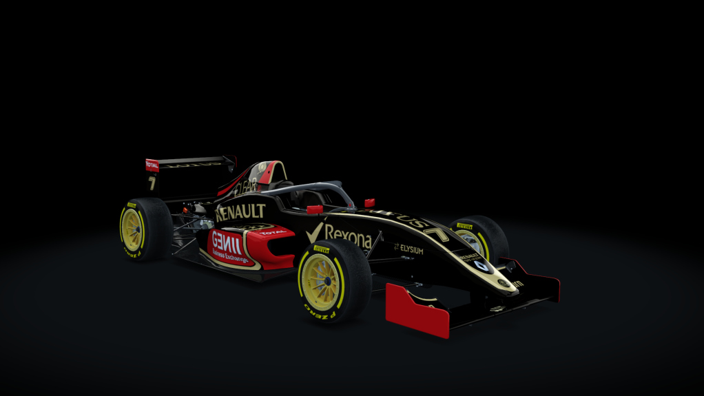 Tatuus FA01 halo, skin Lotus_Type_125_Exos