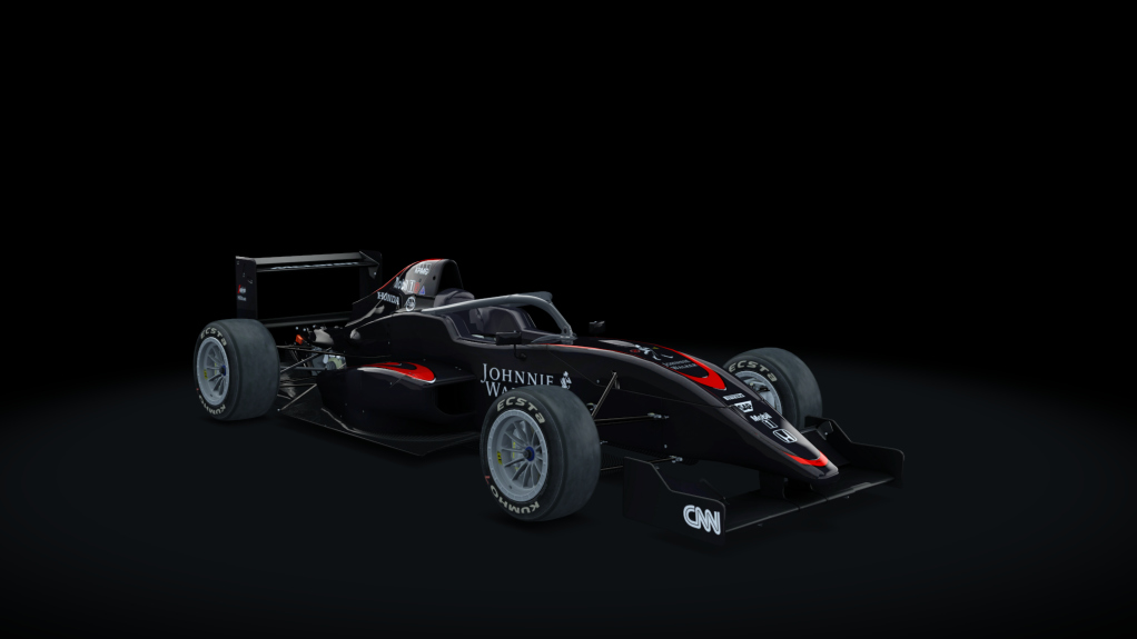 Tatuus FA01 halo, skin McLarenMP430