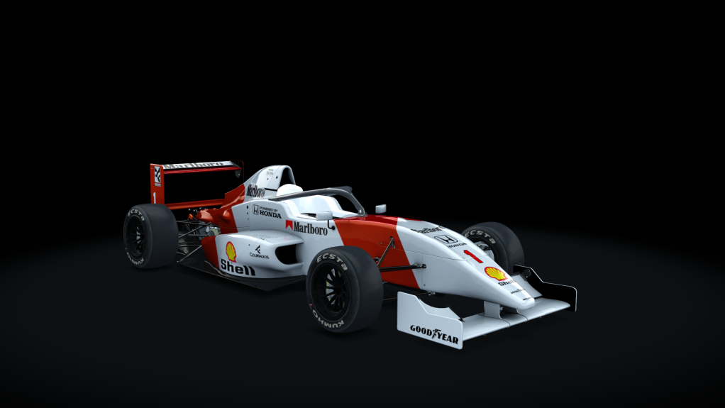 Tatuus FA01 halo, skin Mclaren_F1_MP4_7