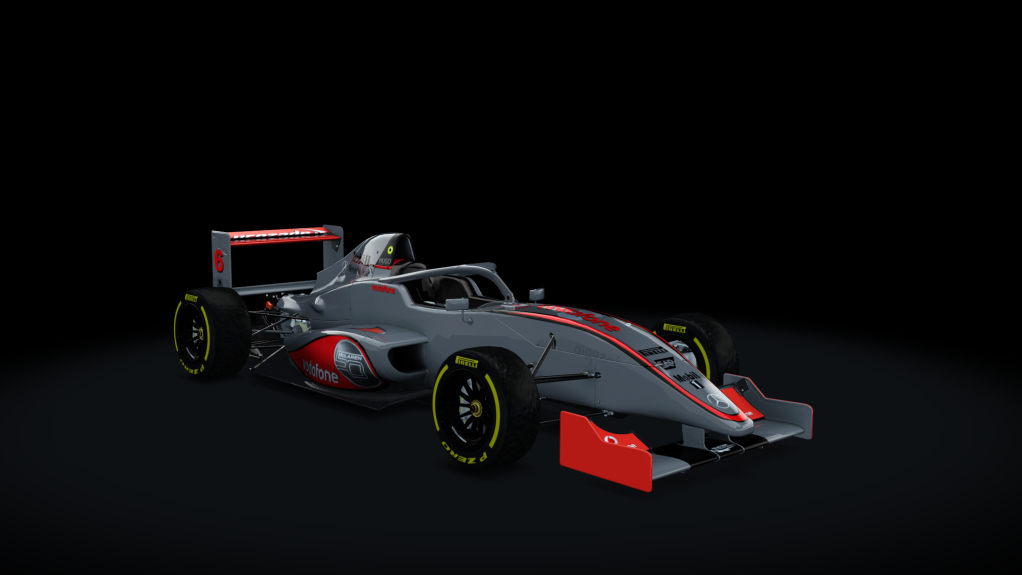 Tatuus FA01 halo, skin Mclaren_Mp4-28
