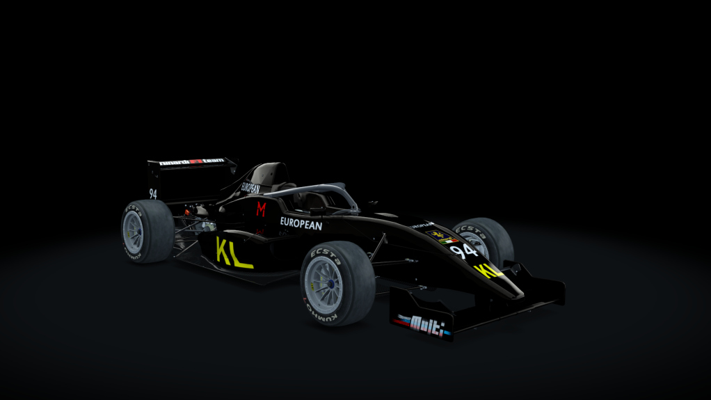Tatuus FA01 halo, skin MinardiF1