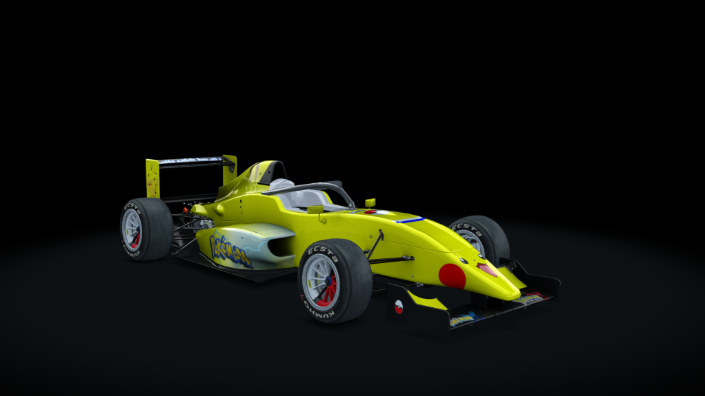 Tatuus FA01 halo, skin Pikachu_skin