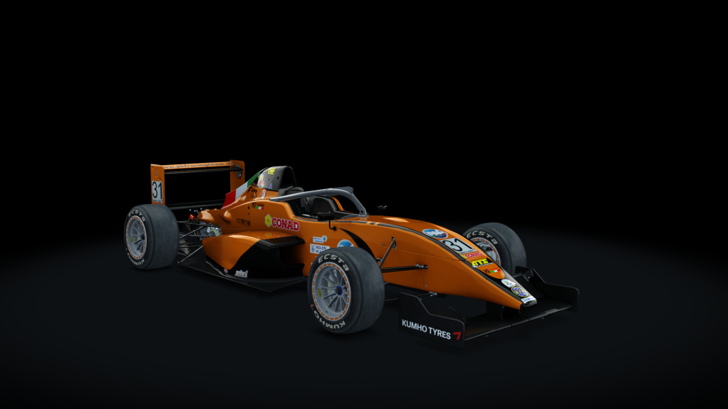Tatuus FA01 halo, skin Pkf_Racing