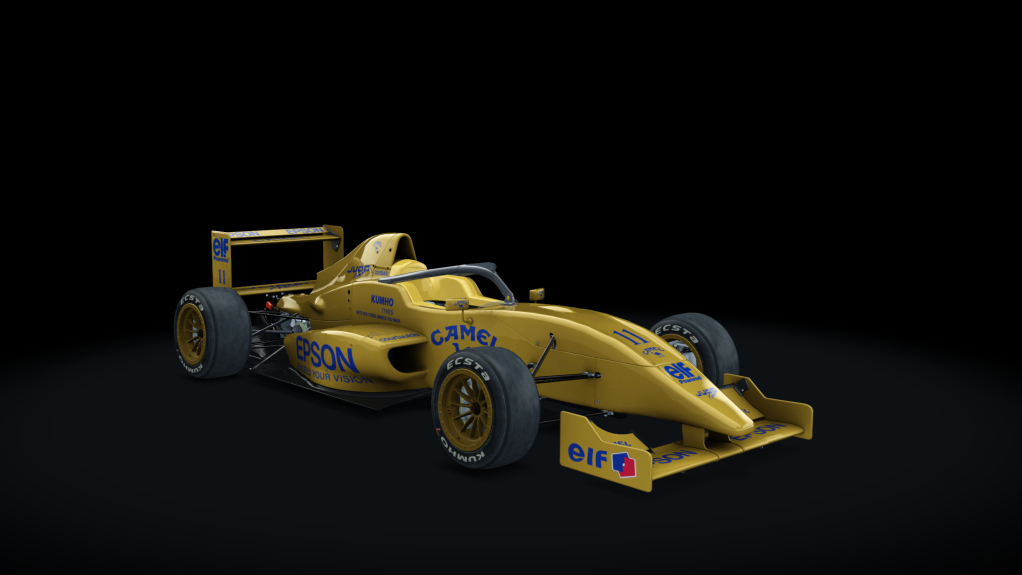 Tatuus FA01 halo, skin TatuusCamelLotus