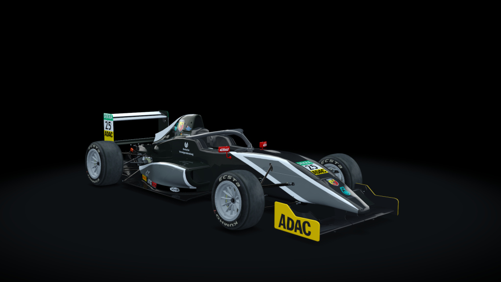 Tatuus FA01 halo, skin Van Amersfoort Racing