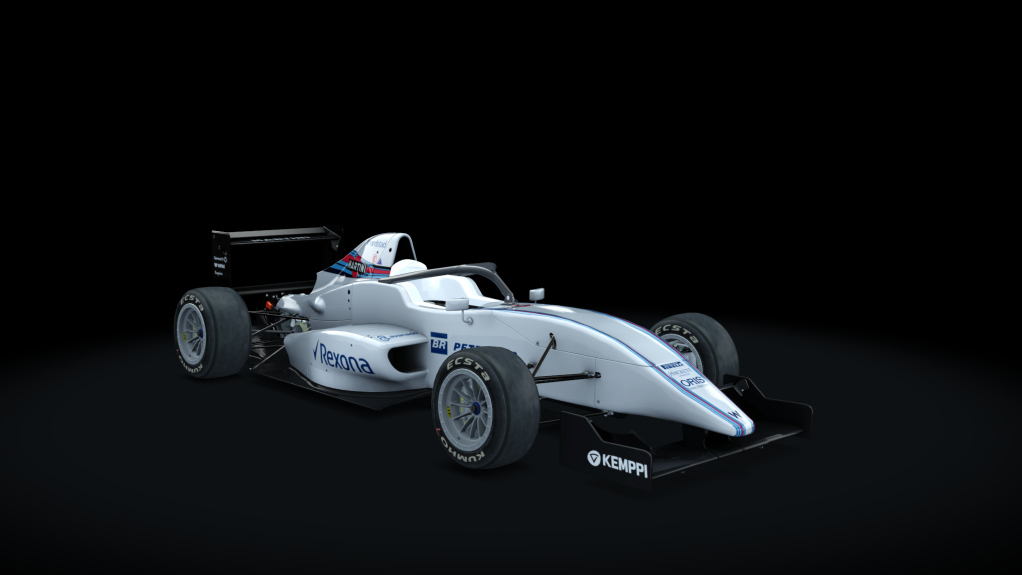 Tatuus FA01 halo, skin WilliamsFW37