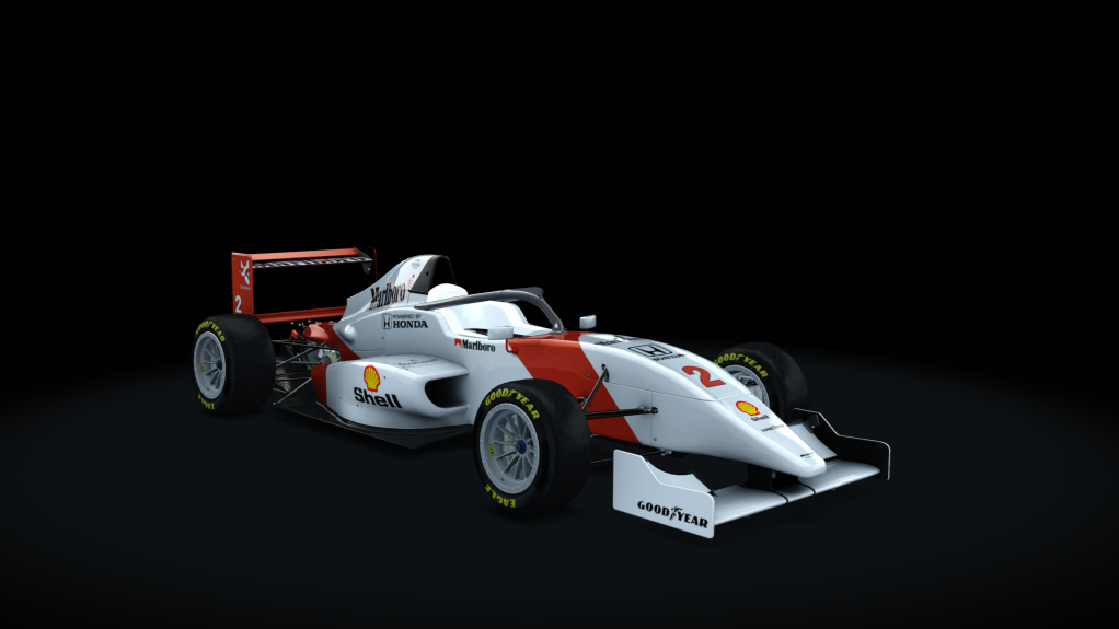 Tatuus FA01 halo, skin mclaren_mp4_7
