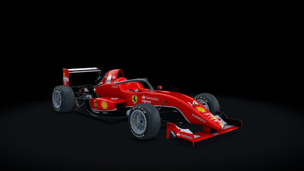 Tatuus FA01 halo, skin nando14Ferrari_F14T_by_snejki