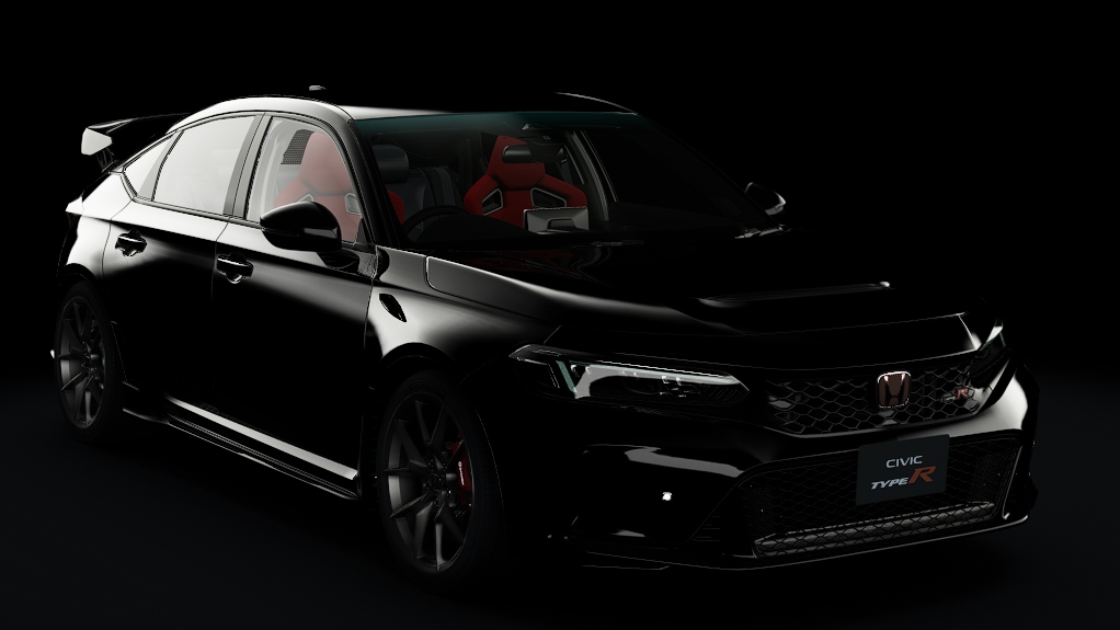 Honda Civic Type-R (FL5), skin Crystal Black Pearl