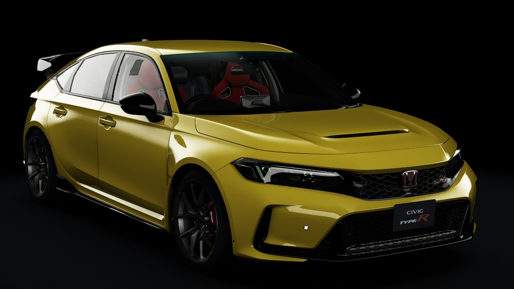 Honda Civic Type-R (FL5), skin Sunlight Yellow