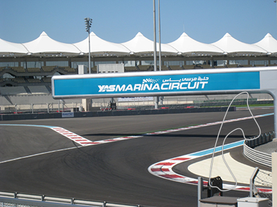 Yas Marina, layout south