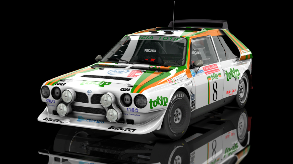 GrB Lancia Delta S4, skin Cerrato_CerriRally_Sanremo_86