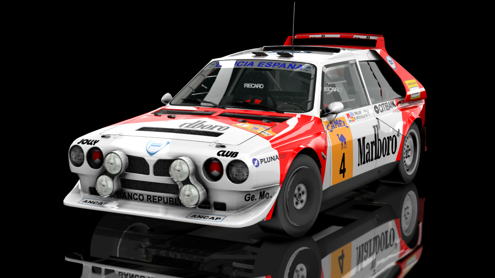 GrB Lancia Delta S4, skin Lancia_España_rally-Tierra_di_Toledo_1988
