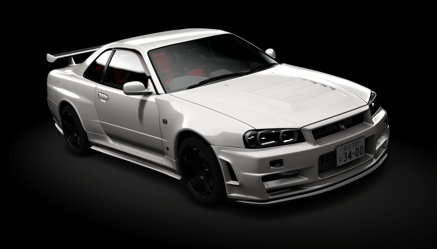 Nissan Skyline GT-R R34 Z-Tune Racing, skin 05_Nismo_White