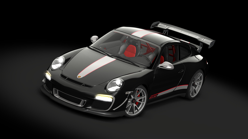 Porsche 911 GT3 RS 4.0, skin 02_black_rs