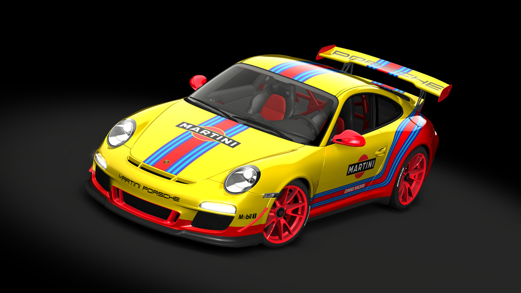 Porsche 911 GT3 RS 4.0, skin 25_martini_yellow