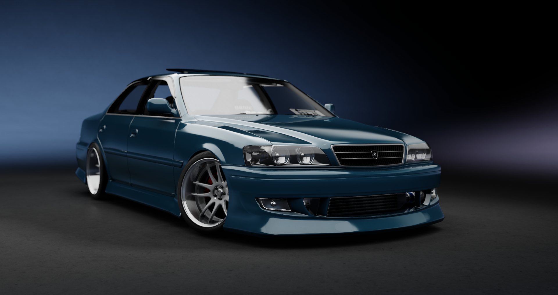 CW JZX100 2JZ-GTE, skin Dark Blue