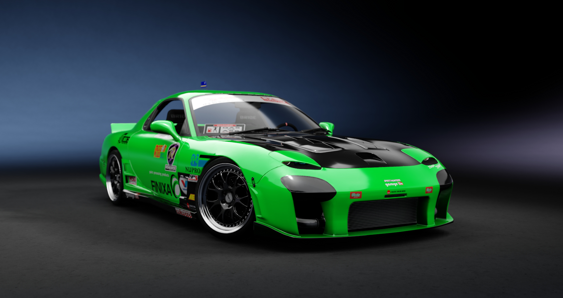 CW RX-7 1JZ-GTE, skin Grasshopper