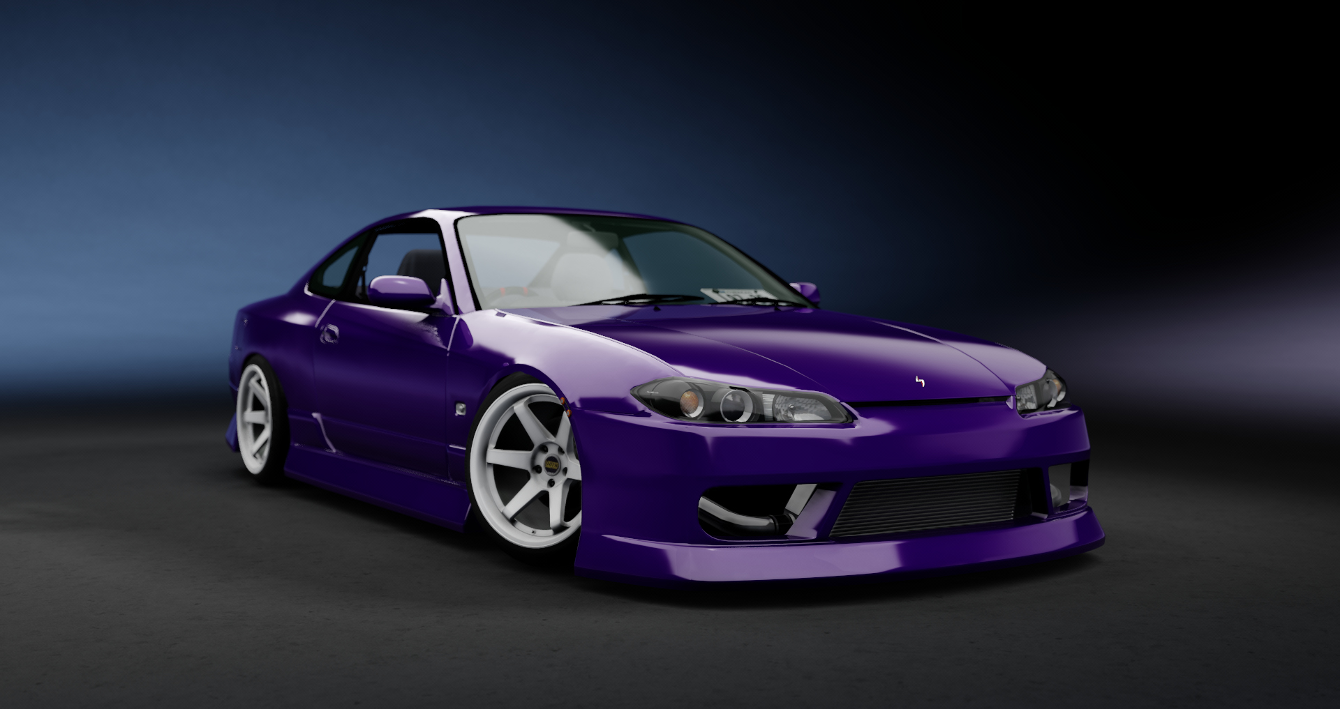 CW S15 SR23DET RB26, skin Deep Purple