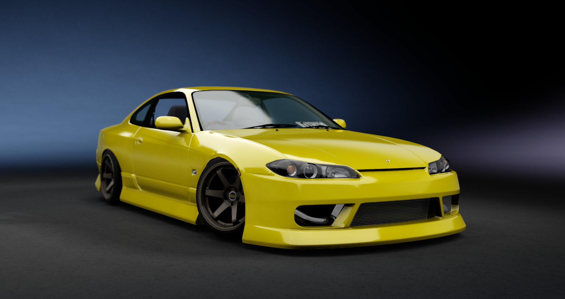 CW S15 SR23DET RB26, skin Lightning Yellow
