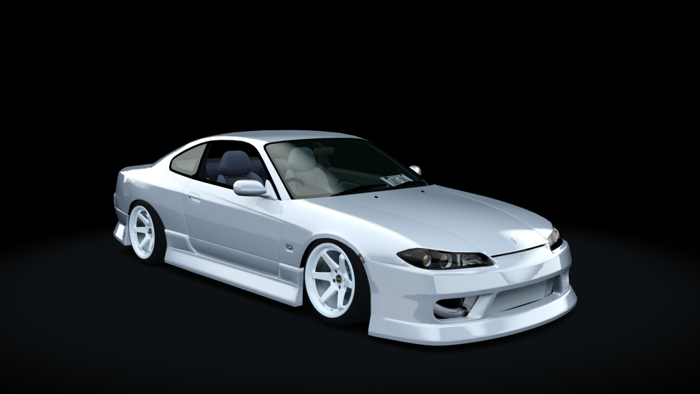 CW S15 SR23DET RB26, skin WHITE