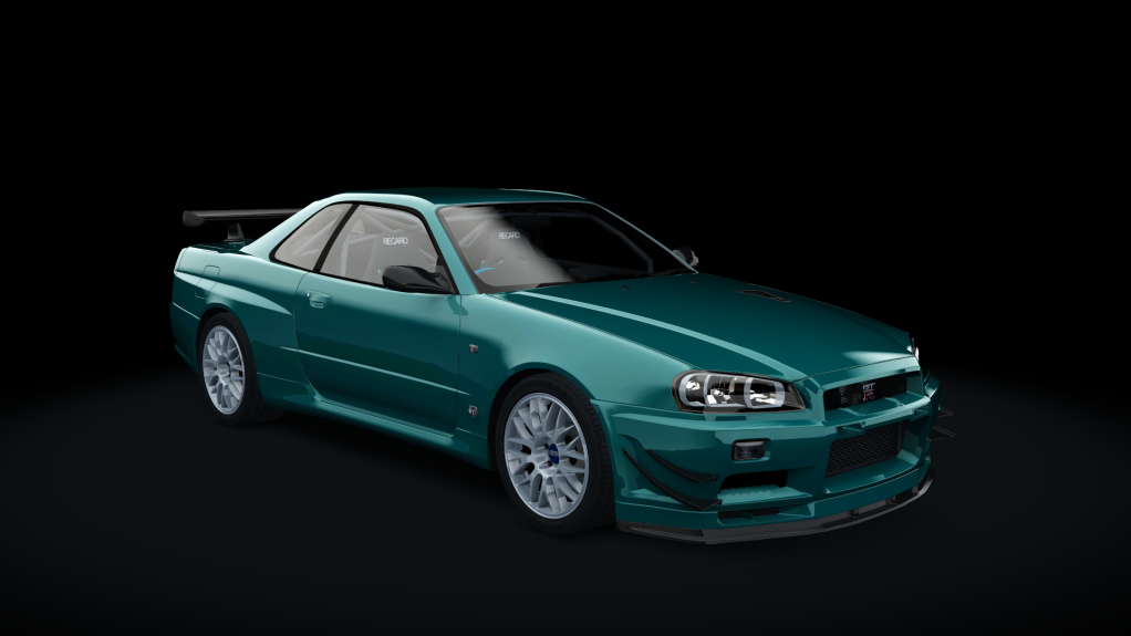 Mine's BNR34 SKYLINE GT-R N1 base '06, skin candy_blue_ocean