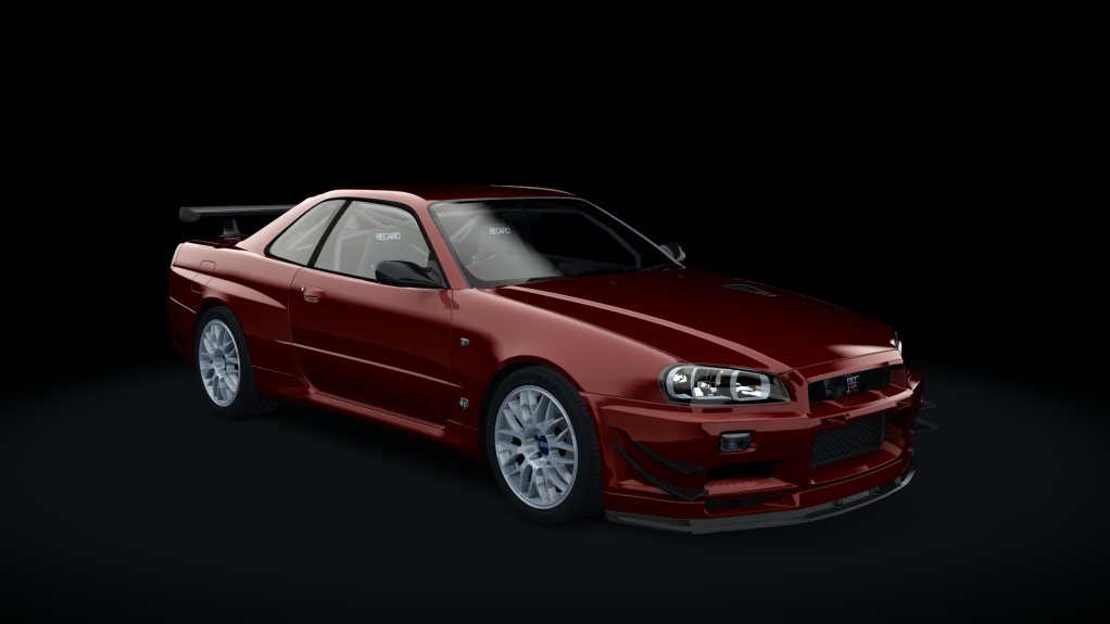Mine's BNR34 SKYLINE GT-R N1 base '06, skin candy_dark_red