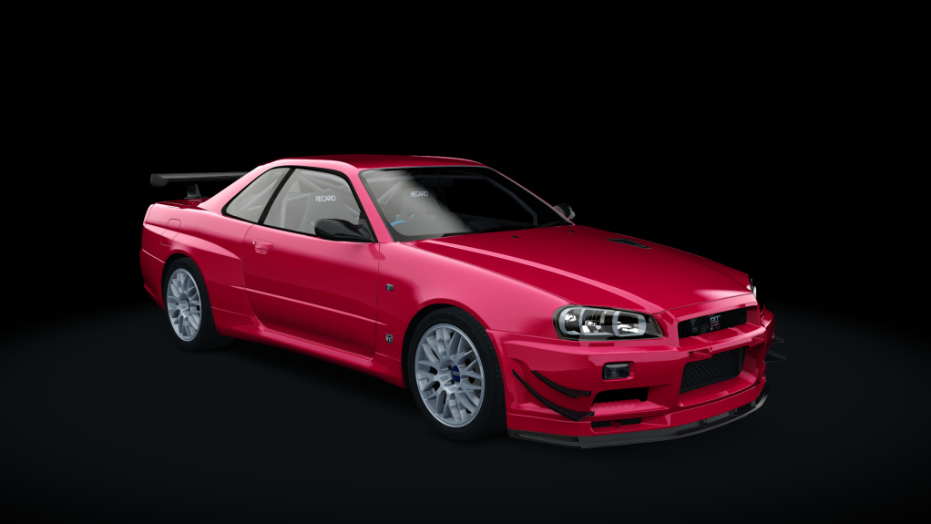 Mine's BNR34 SKYLINE GT-R N1 base '06, skin candy_red