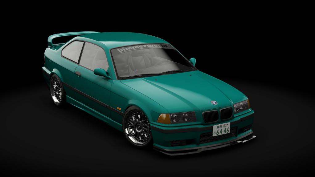 BMW M3 E36 Ring Tool Racing 2, skin Boston Green Metallic