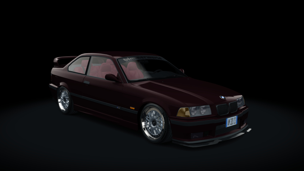 BMW M3 E36 Ring Tool Racing 2, skin Brokatrot