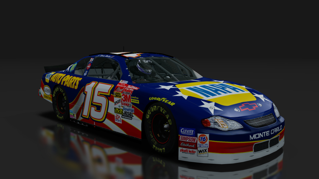 2000 NASCAR Monte Carlo, skin 15_Napa_Patriotic_2001