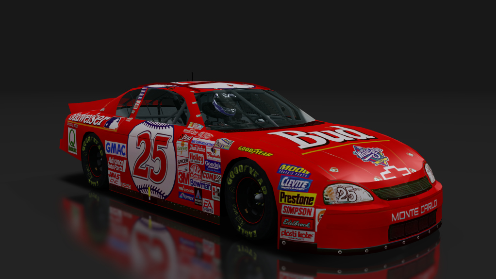 2000 NASCAR Monte Carlo, skin 25_Bud_World_Series