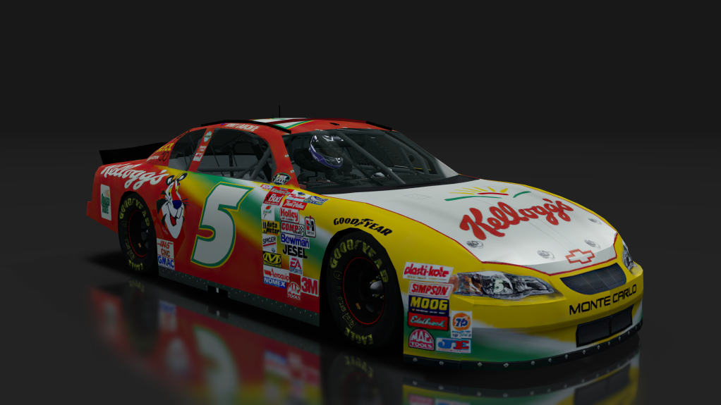 2000 NASCAR Monte Carlo, skin 5_Kelloggs