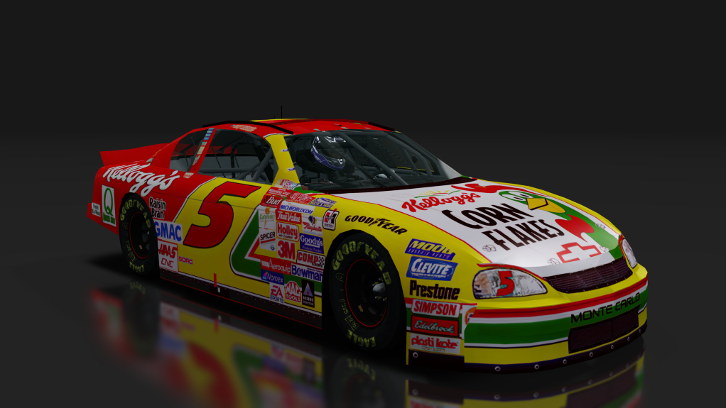 2000 NASCAR Monte Carlo, skin 5_Kelloggs_Corny