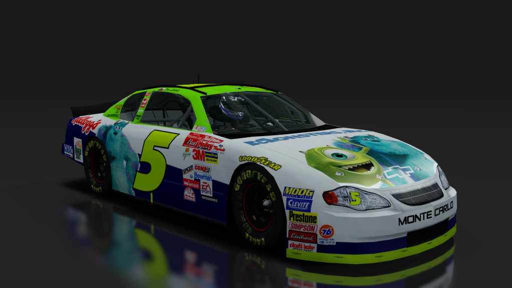 2000 NASCAR Monte Carlo, skin 5_Monsters_Inc