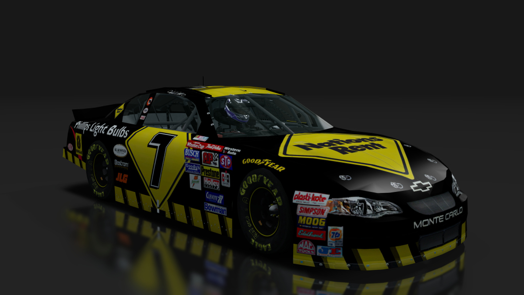 2000 NASCAR Monte Carlo, skin 7_Nations_Rent