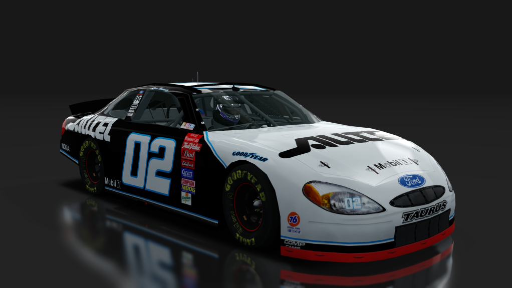 2000 NASCAR Ford Taurus, skin 02_alltel